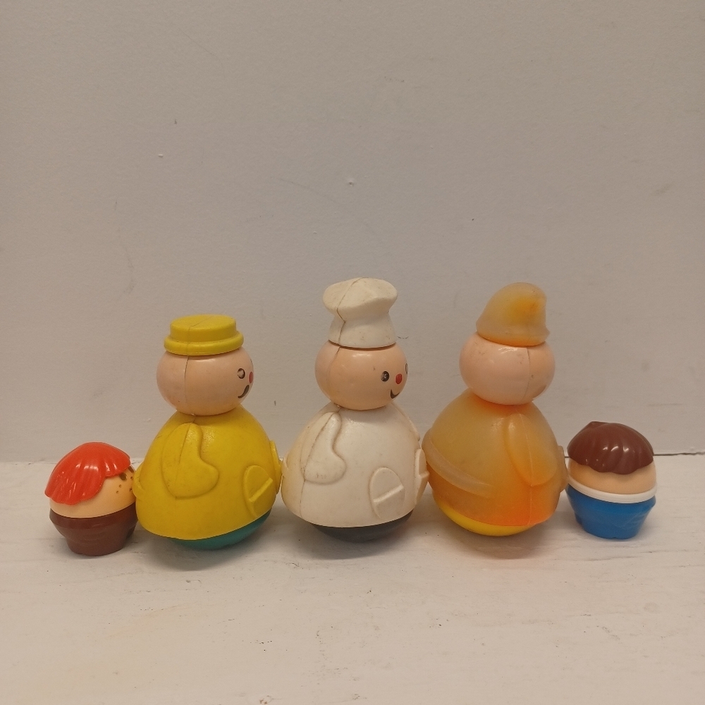 Vintage Fisher Price 3 Men In A Tub Little Tikes Toddle Tots Kids Toy Lot - Picture 2 of 7